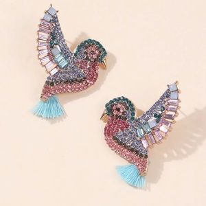 🌸5 for $20🌸 Beautiful bling bird Earrings